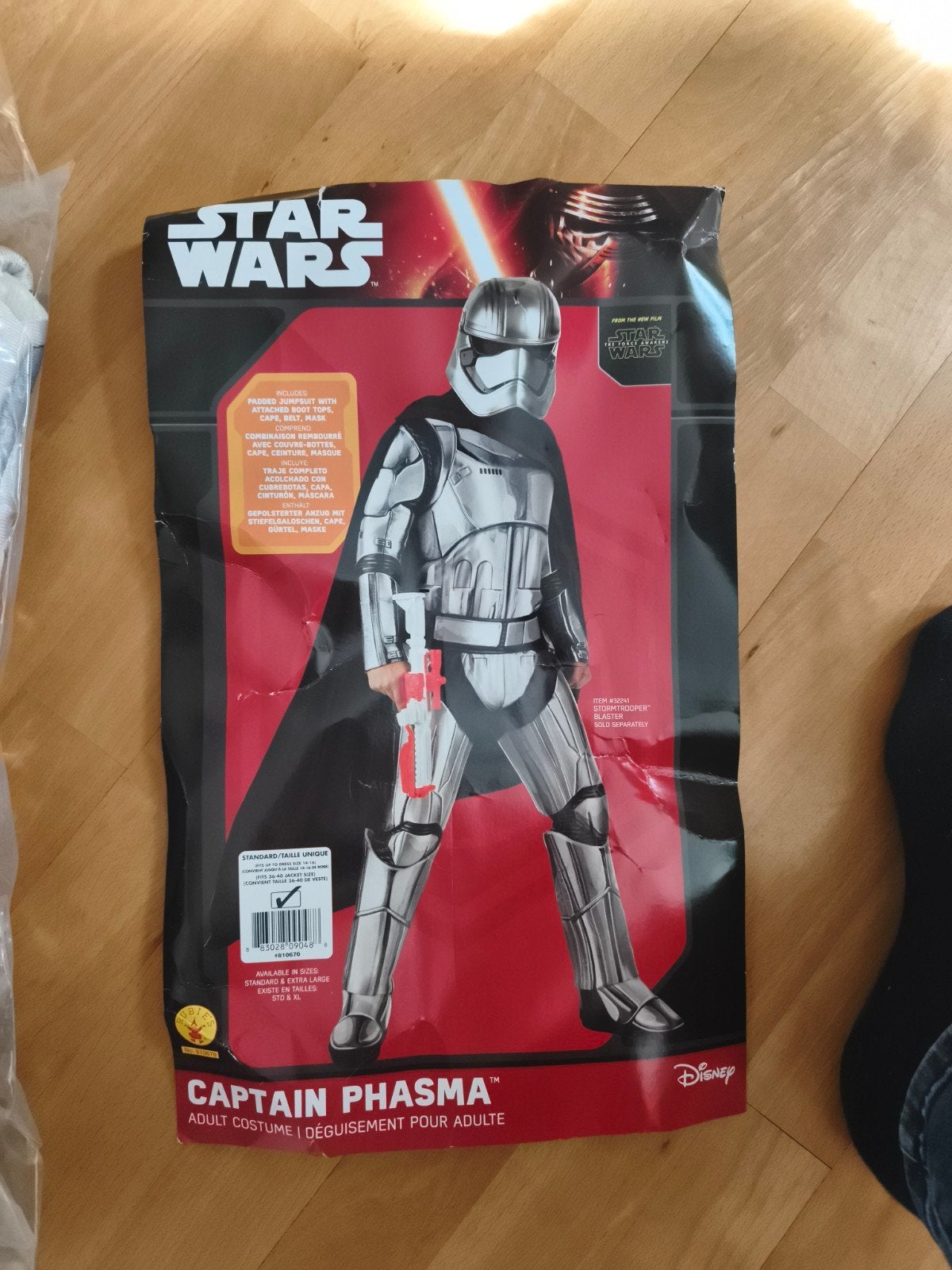 Star Wars Captain Phasma Kostuum - Standaard Maat, Ophalen of Verzenden, Nieuw, Pak of Jurk