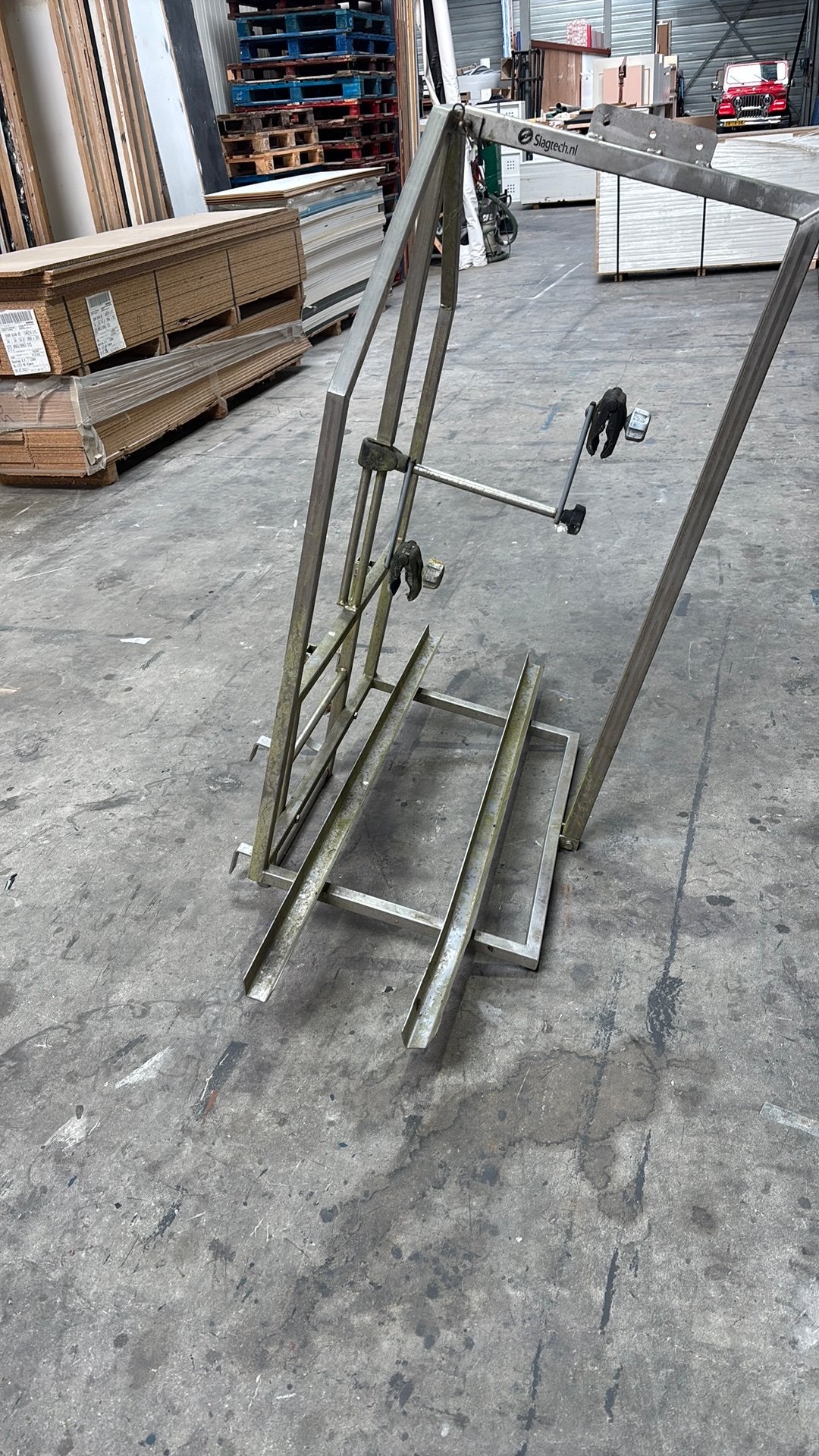 frame voor achter op de boot voor de fiets, Watersport en Boten, Ophalen, Gebruikt, Motorboot