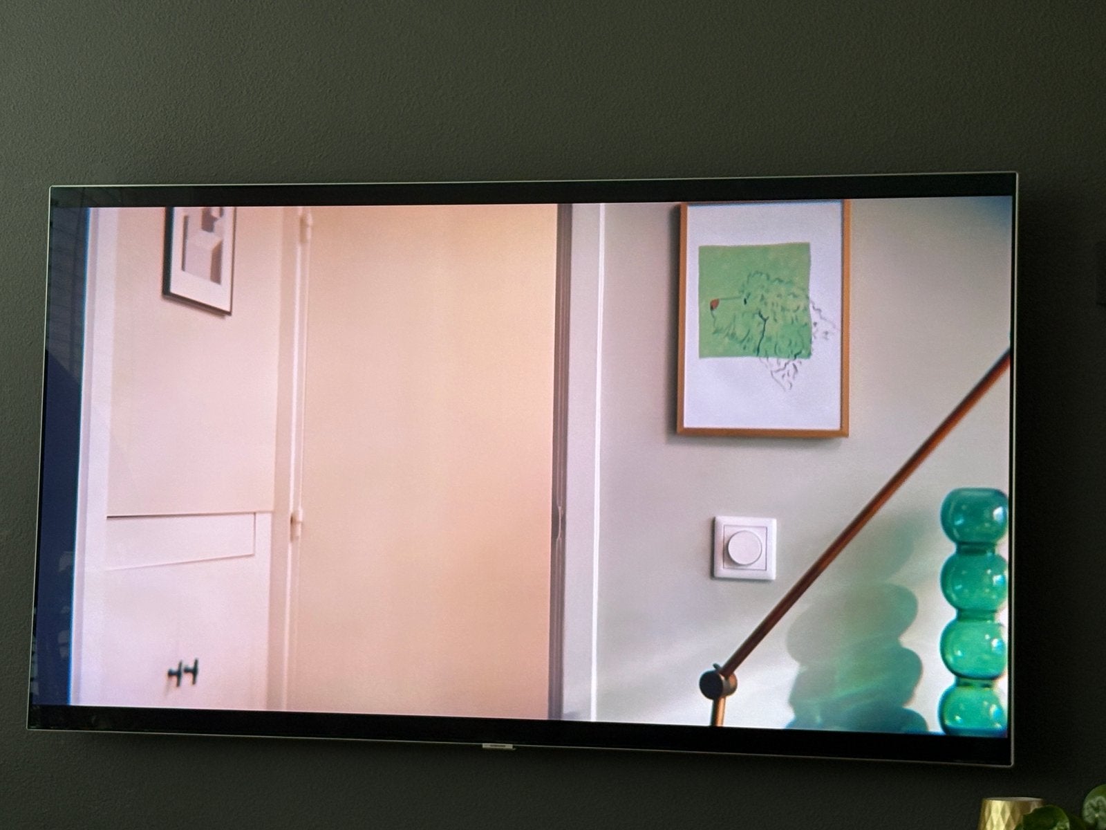 Samsung QE65Q7FAM 65 inch QLED 4K Smart TV, Ophalen, Zo goed als nieuw, 100 Hz, Samsung