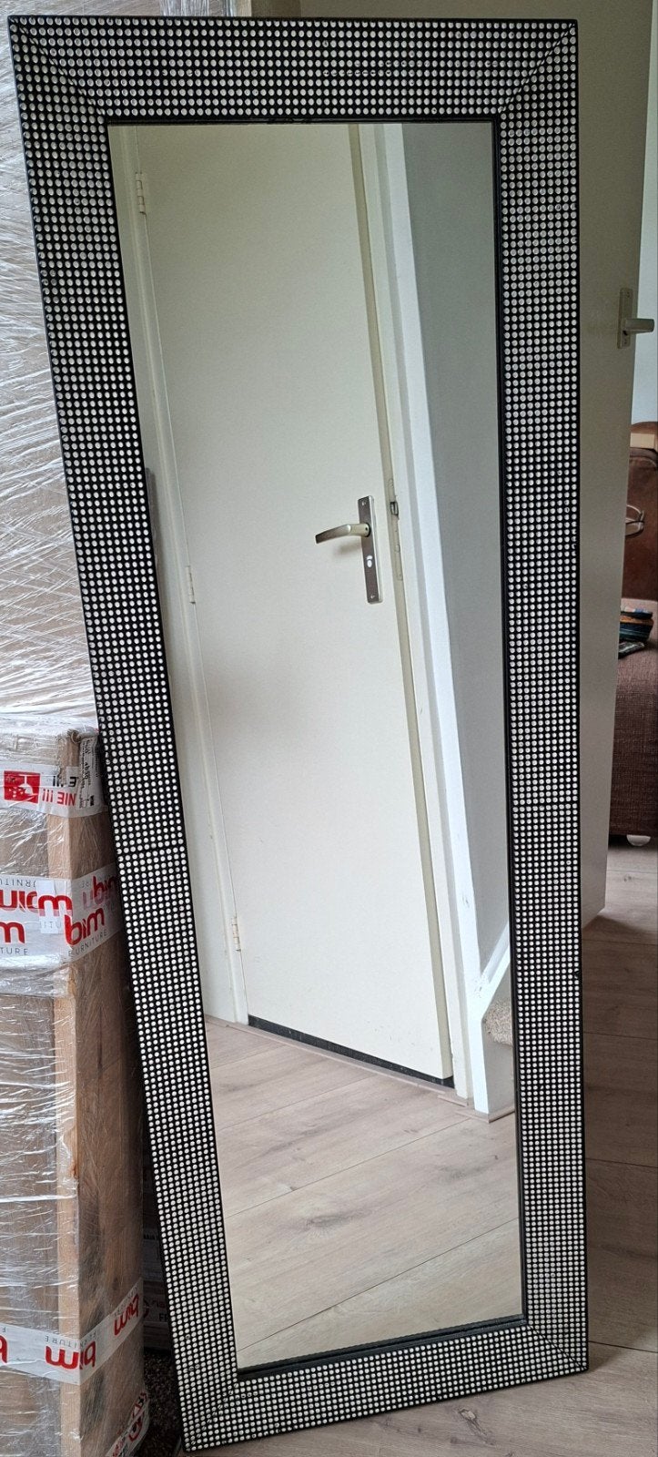 Langwerpige spiegel, Ophalen, Minder dan 50 cm, Gebruikt, 100 tot 150 cm