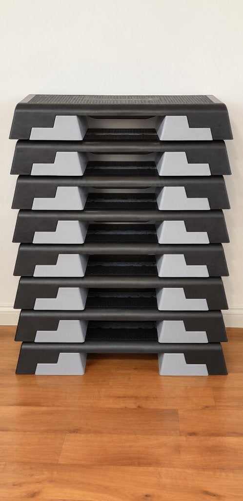 Te koop: 18 originele Reebok Steps, Ophalen, Gebruikt, Stepbank