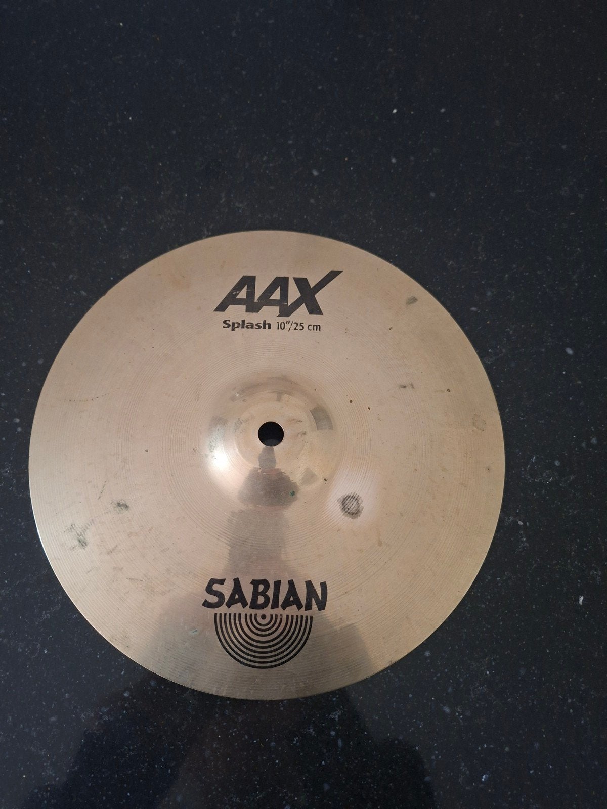Sabian AAX Splash 10"/25 cm, Muziek en Instrumenten, Ophalen of Verzenden, Gebruikt