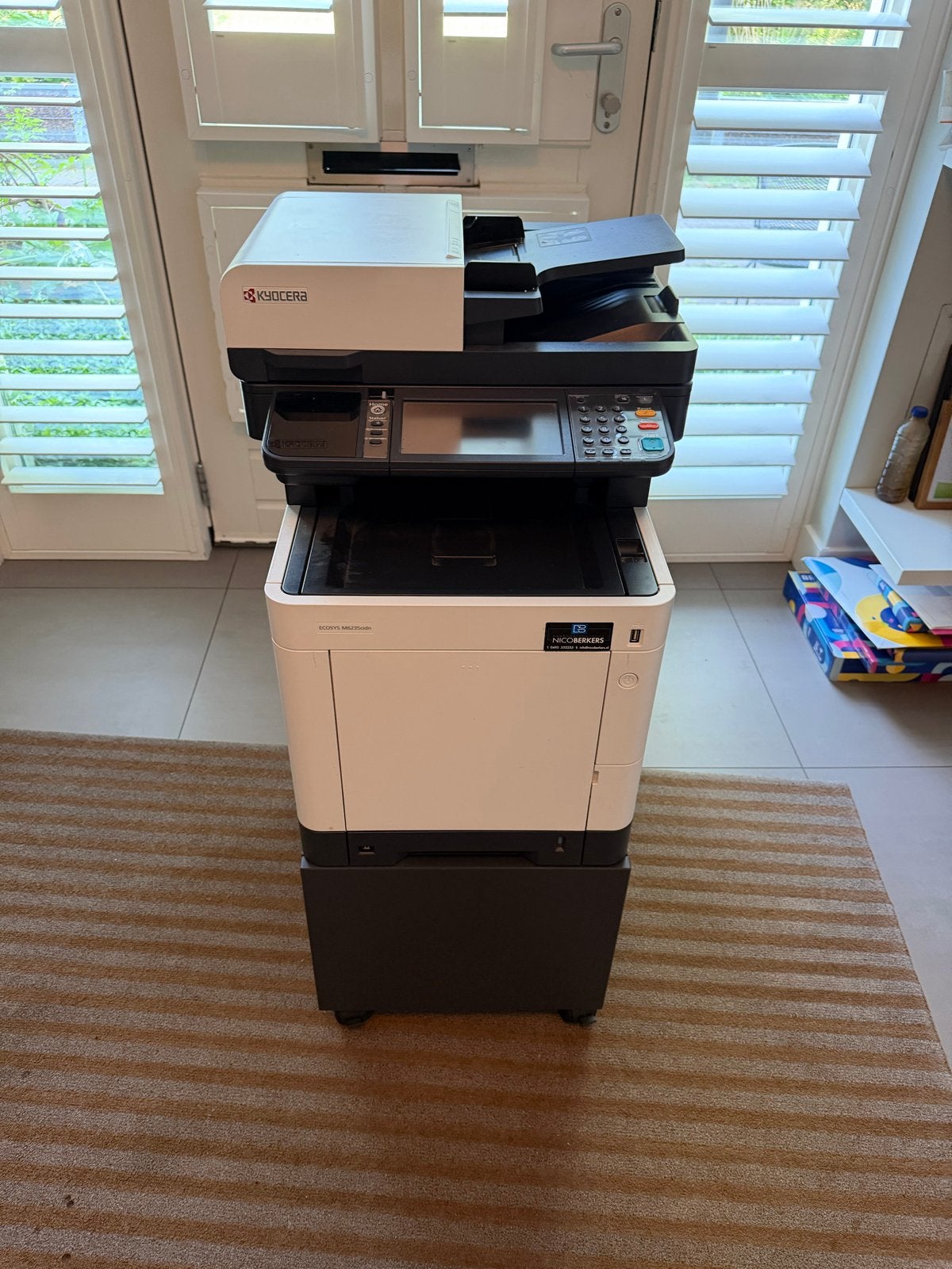 Kyocera ECOSYS M6235cidn All-in-one Laserprinter, Computers en Software, Printers, Ophalen, All-in-one, Kleur printen, Zo goed als nieuw