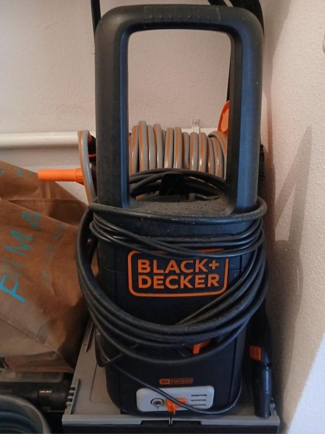 Black+Decker BXPW1500E Hogedrukreiniger, Ophalen, Gebruikt, Elektrisch, Black+Decker