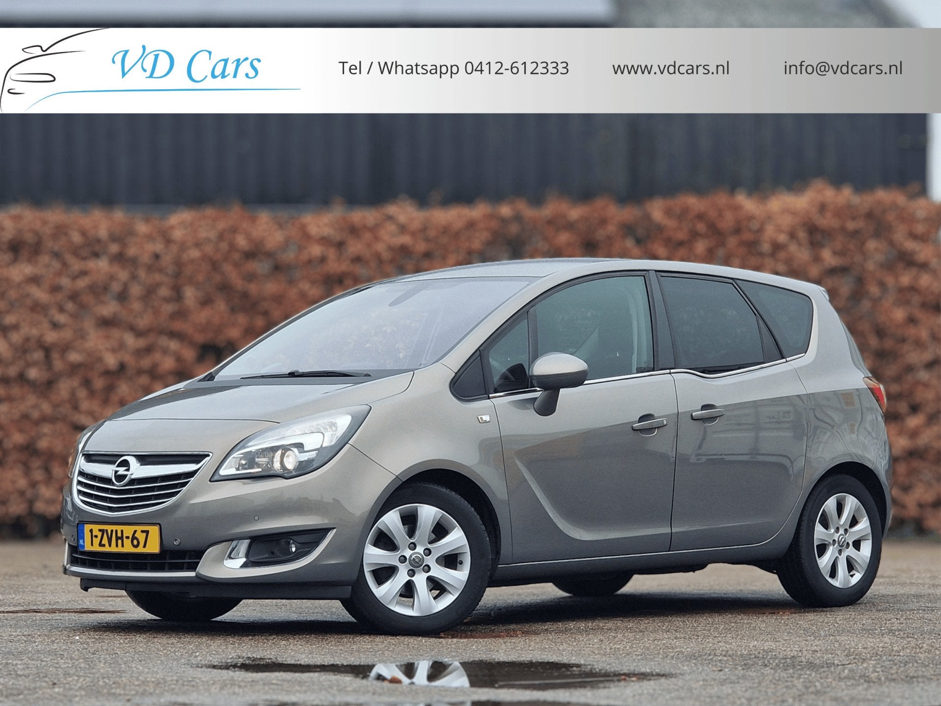 Opel Meriva 1.4 Turbo Cosmo Trekhaak*Navigatie*Stoelverwarmi, Auto's, Voorwielaandrijving, Gebruikt, 4 cilinders, Bruin
