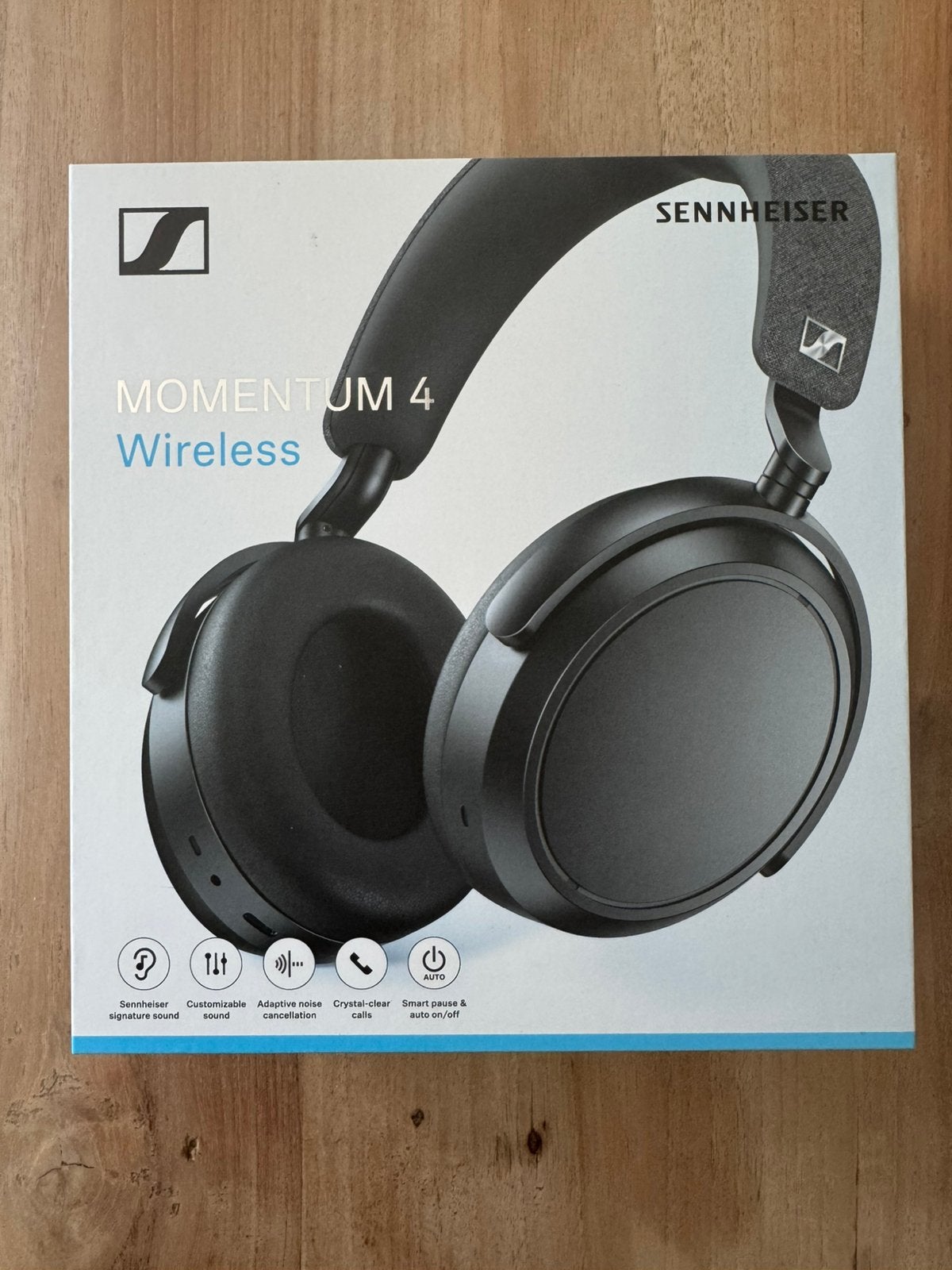Sennheiser Momentum 4 Wireless koptelefoon - ZG ingespeeld
