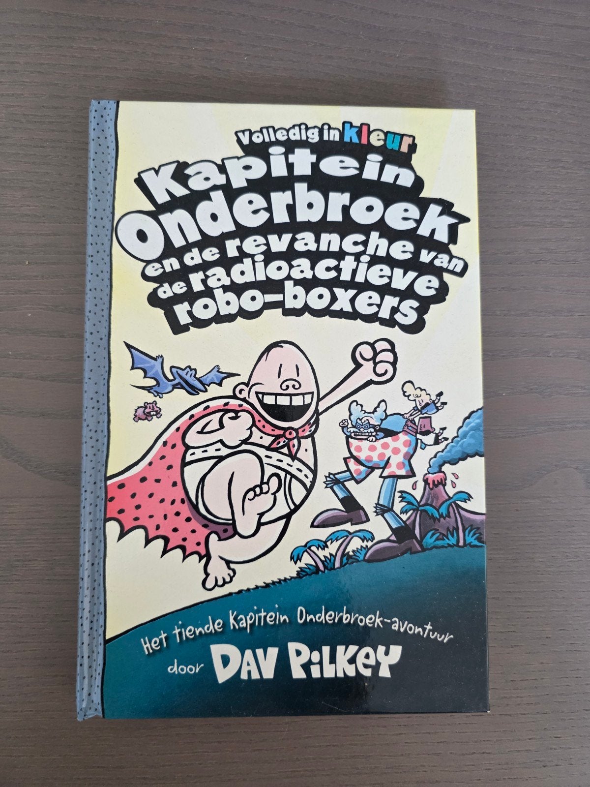 Kapitein Onderbroek: De revanche van radioactieve robo-box, Ophalen of Verzenden, Zo goed als nieuw, Dav Pilkey, Fictie