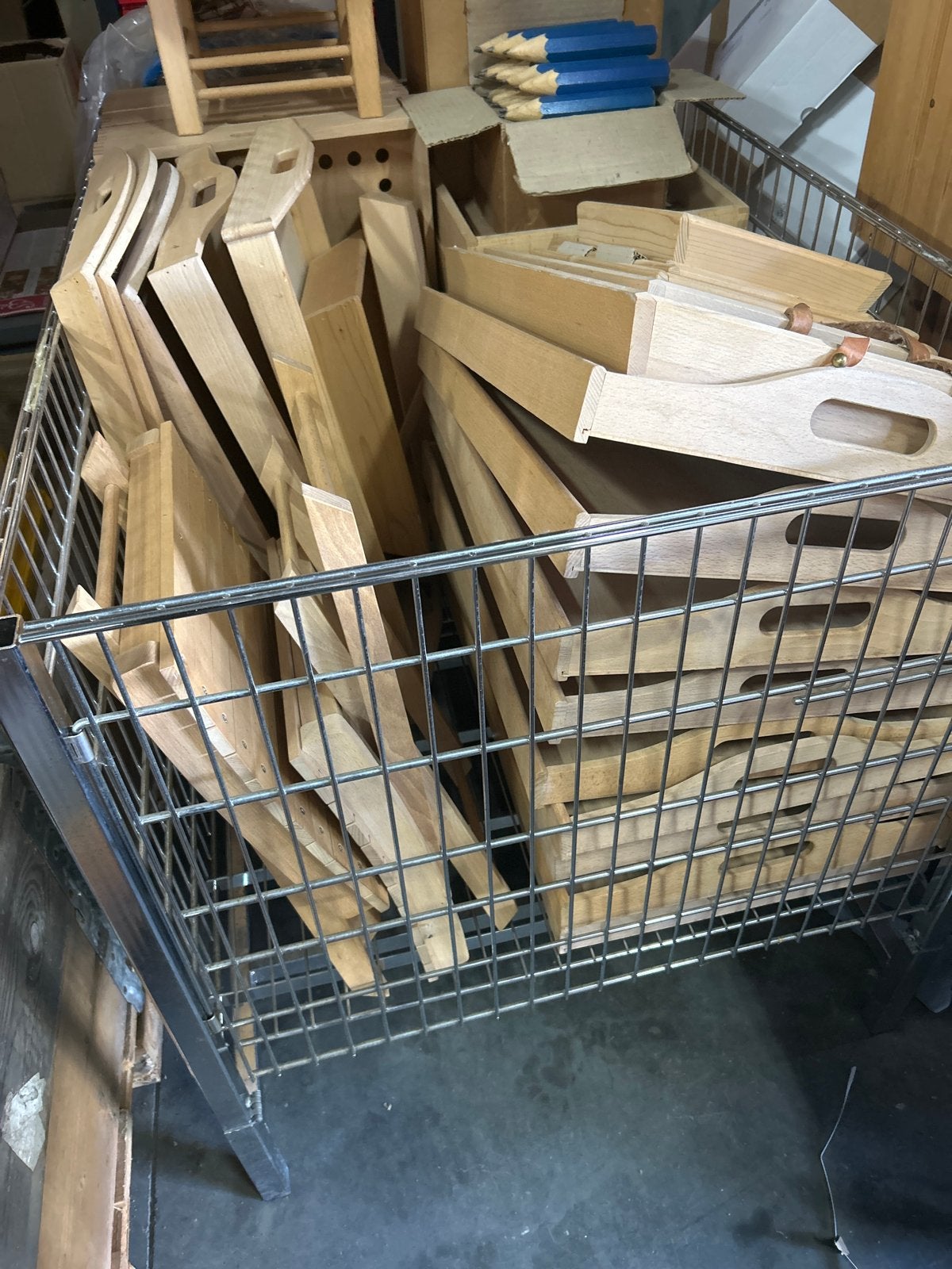 Partij houtwaren, knutselwerken, Ophalen, Overige thema's, Nieuw, Hout