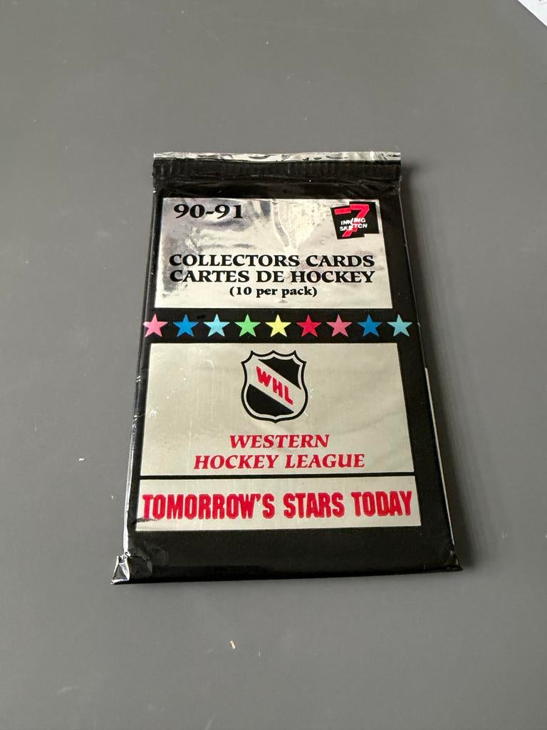 Ongeopend: 90-91 Western Hockey League Collectors Cards, Ophalen of Verzenden, Nieuw, Overige sporten, Spelerskaart