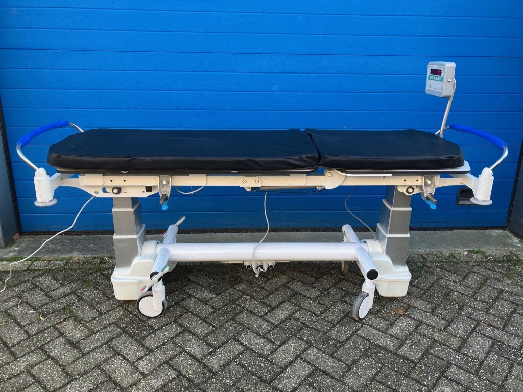 Onderzoeksbank elektrisch brancardwagen + weeginrichting, Niet ingevuld, Gebruikt, Niet ingevuld, Ophalen of Verzenden