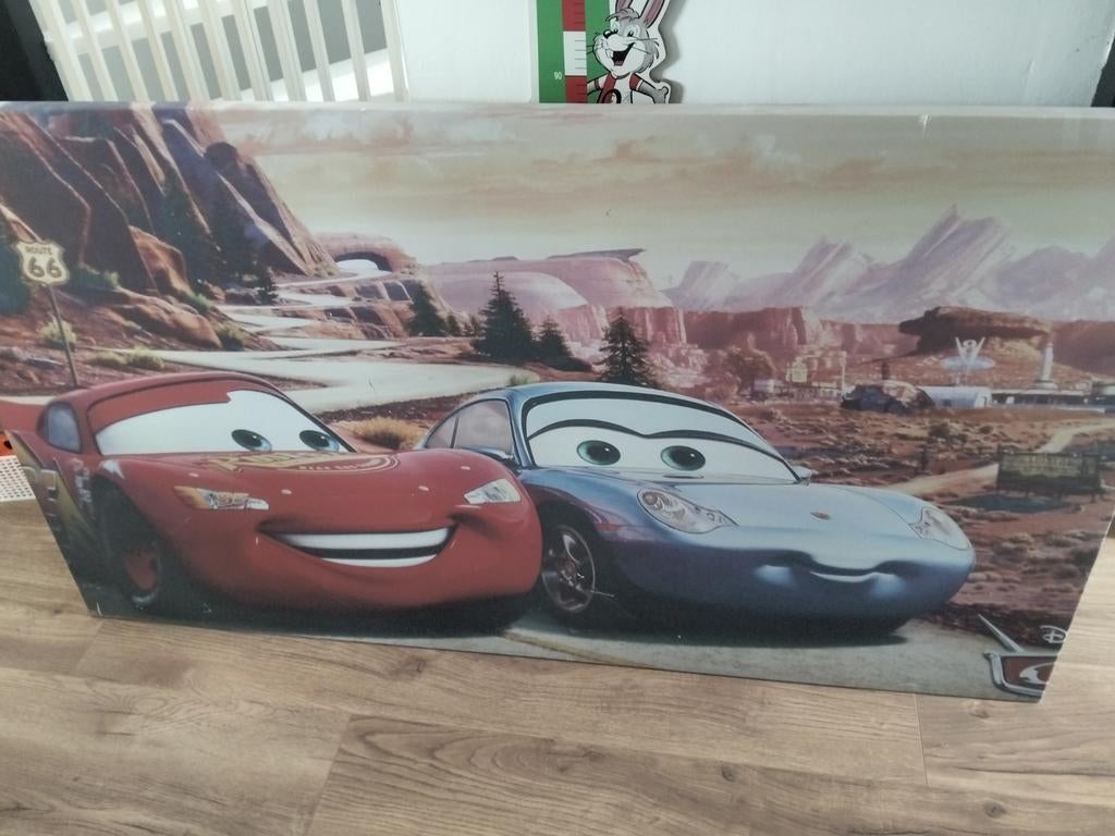 Cars schilderij, Kinderen en Baby's, Kinderkamer | Inrichting en Decoratie, Ophalen, Lamp