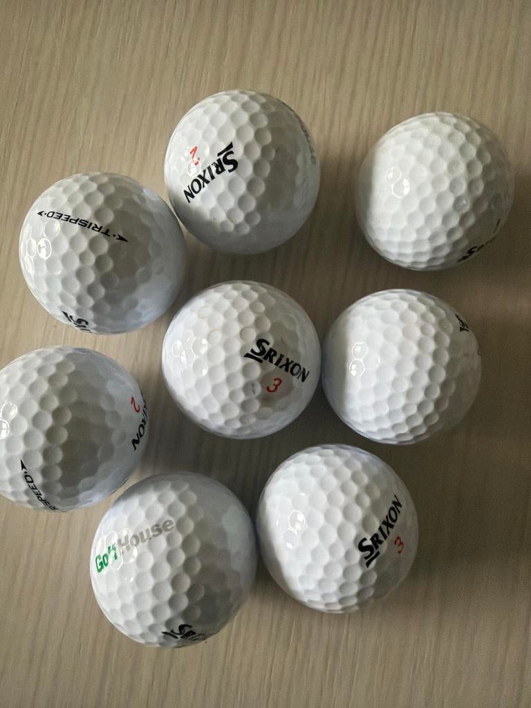 40x Srixon Trispeed golfballen, Ophalen, Gebruikt, Bal(len), Overige merken