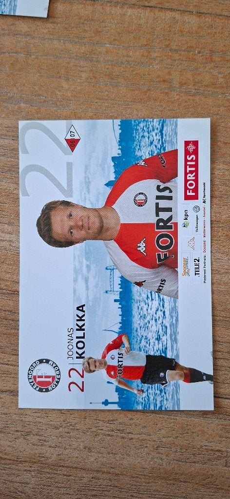 Spelerskaart; Romeo Castelen # Feyenoord / ADO Den Haag PSV, Ophalen of Verzenden, Nieuw, Feyenoord, Spelerskaart