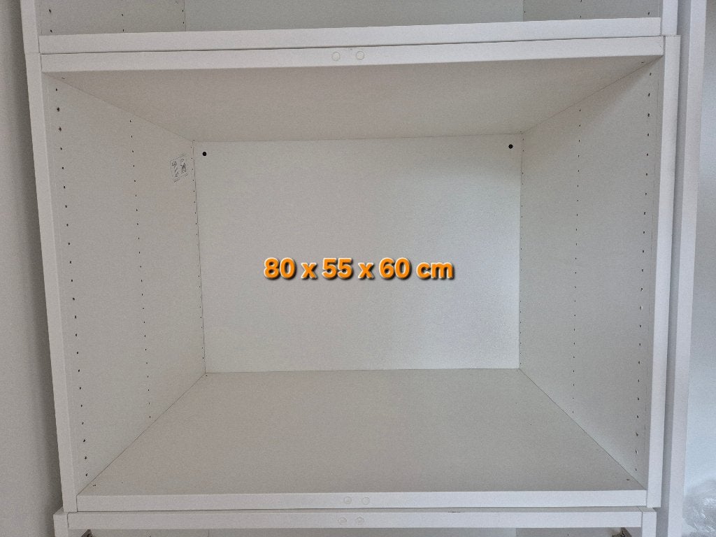 PLATSA basiselement 80x55x60 met KALBÅDEN deuren, Huis en Inrichting, Ophalen, 50 tot 100 cm, Zo goed als nieuw, Minder dan 100 cm
