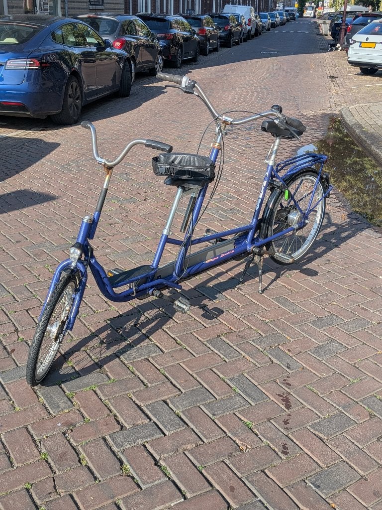 Ouder-kind tandem., Minder dan 10 versnellingen, Gebruikt, 55 cm of meer, Nijland