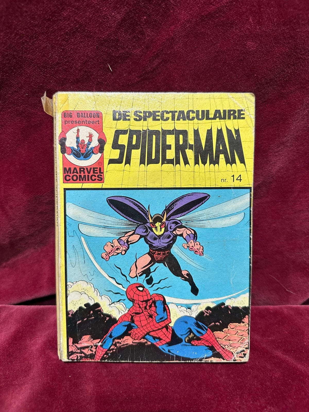 De Spectaculaire Spider-Man nr. 14 - Vintage Marvel Comics, Boeken, Eén stripboek, Ophalen of Verzenden, Gelezen