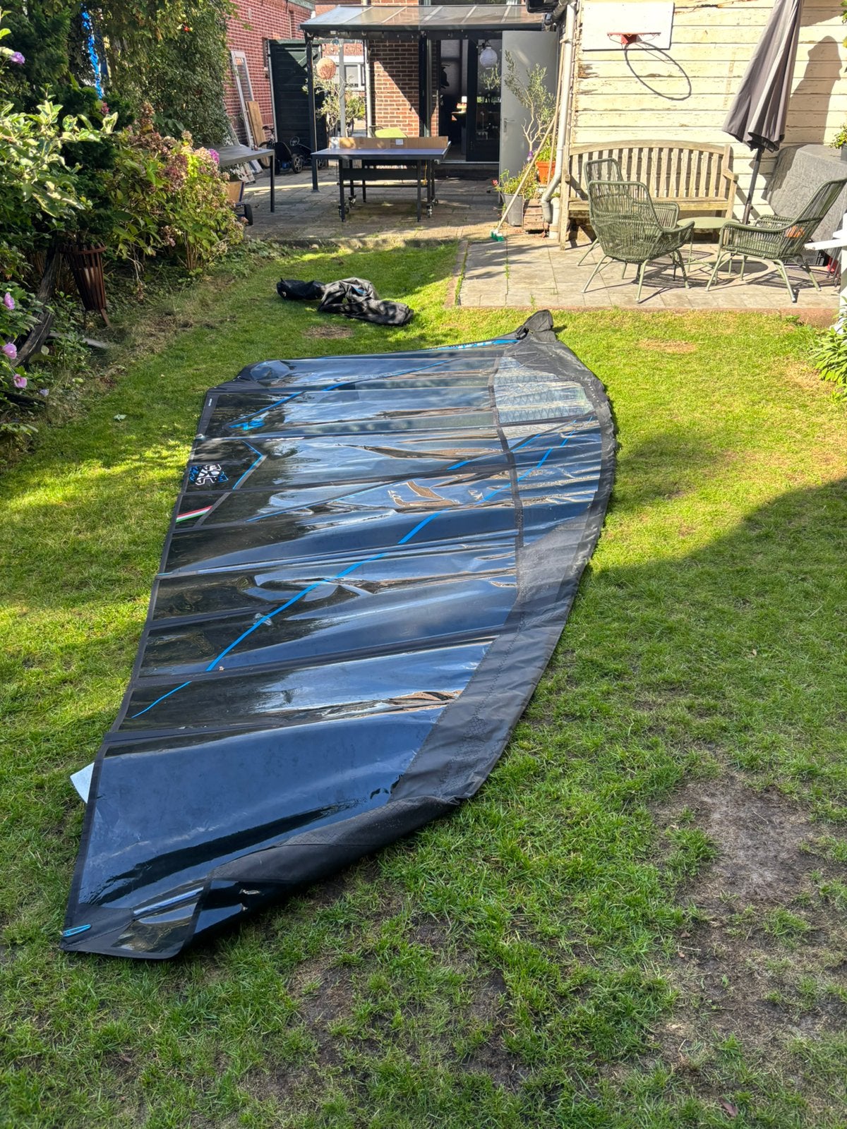 Point 7 f1 sz black eam 9.0, Watersport en Boten, Ophalen, Zo goed als nieuw, Zeil
