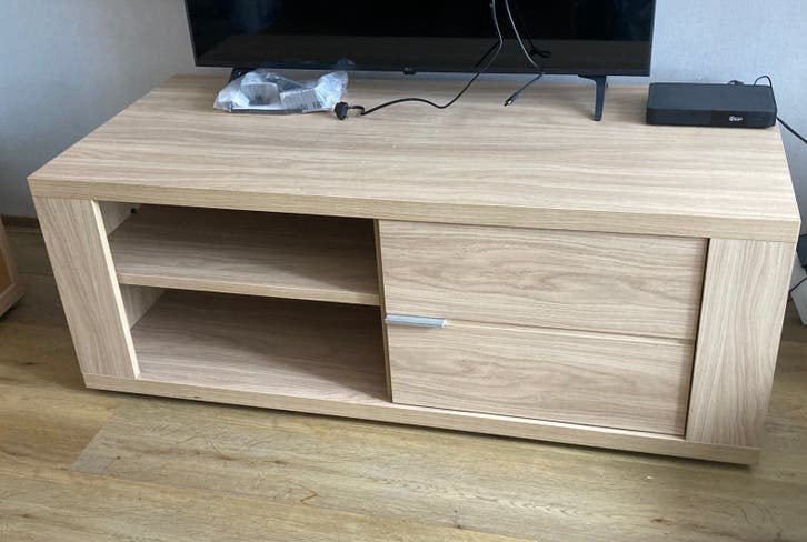 Televisie meubel / TV-meubel, Ophalen, 100 tot 150 cm, Zo goed als nieuw, Minder dan 100 cm