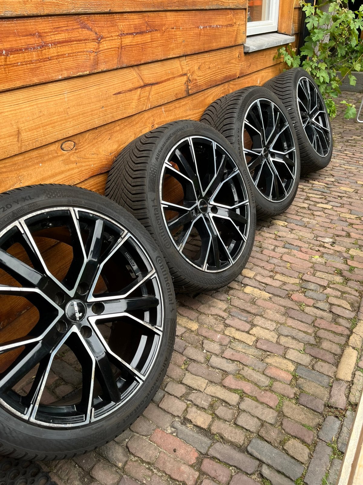 Continental all-season banden 275-35-R20/ GMP 20 inch velgen, Ophalen, Gebruikt, 275 mm, Banden en Velgen