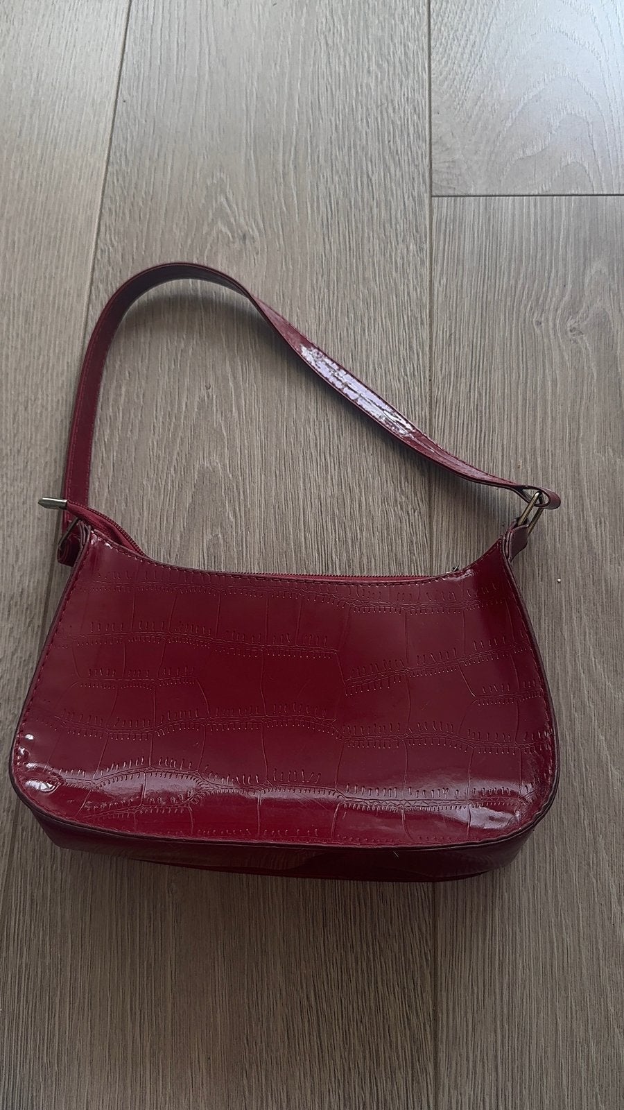 Rode/burgundy handtas, Ophalen, Zo goed als nieuw, Rood