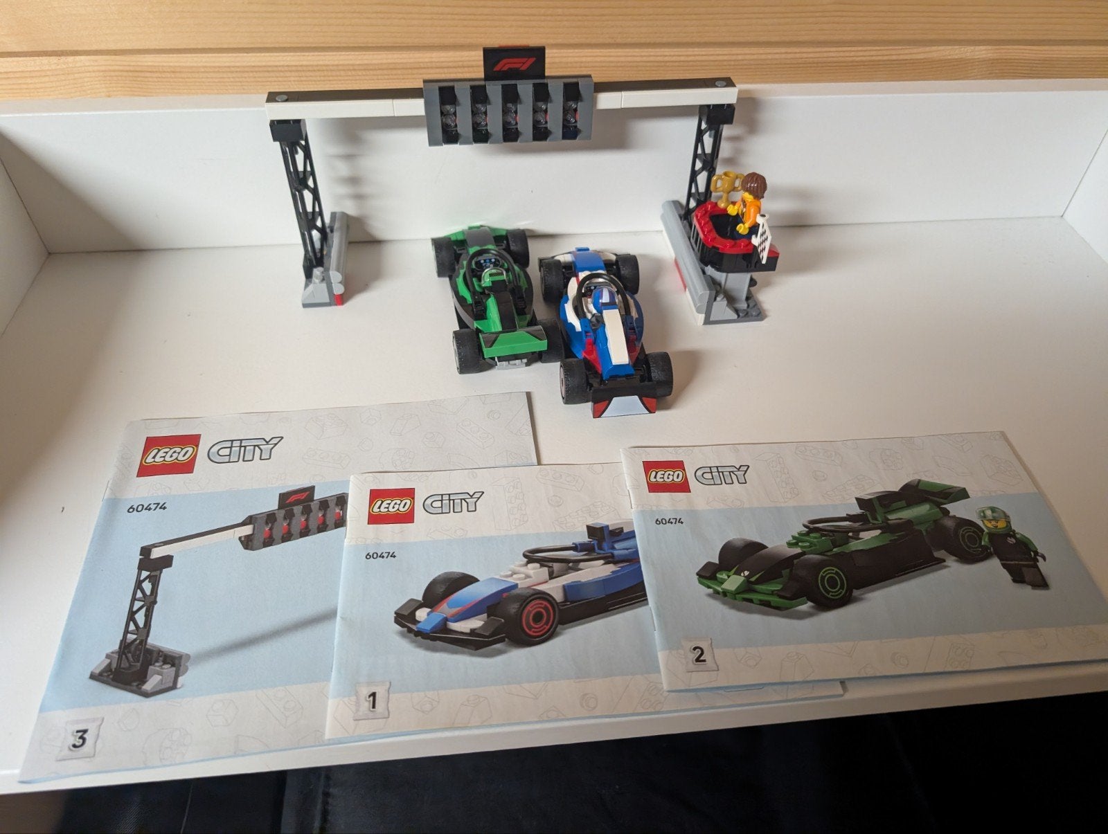 LEGO City Formule 1 Raceauto's en Start/Finish lijn, Ophalen of Verzenden