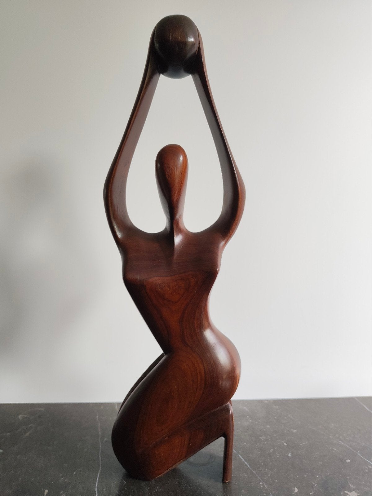 Midcentury Danisch design sculptuur vrouw, Ophalen of Verzenden