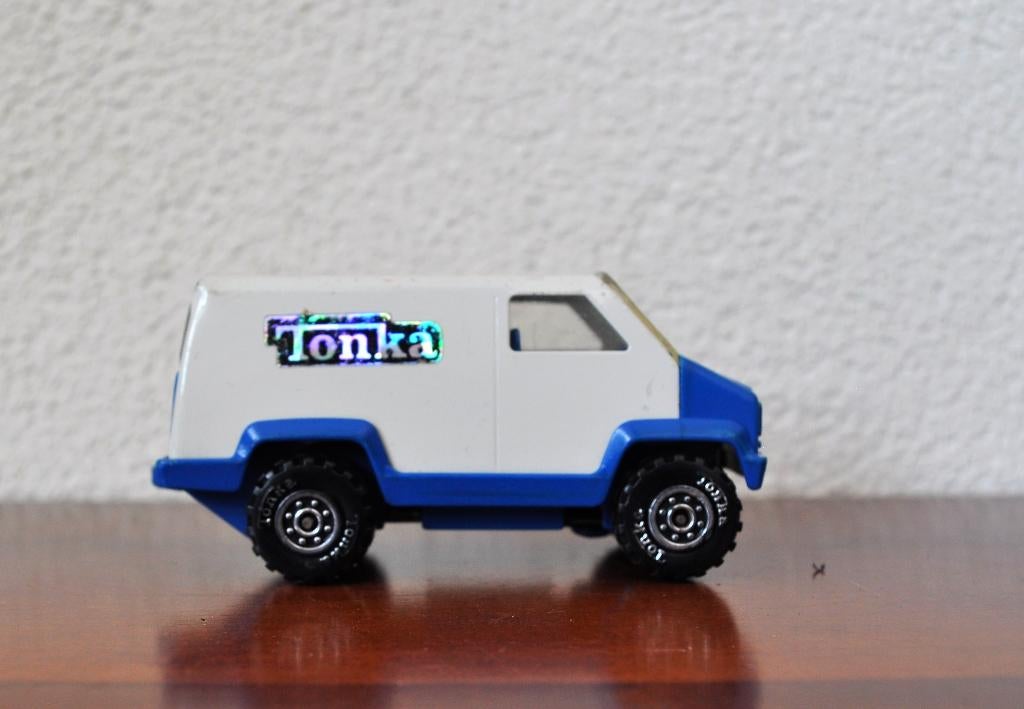 Vintage Tonka Corp Bestelwagen Busje 1978 10 cm, Ophalen of Verzenden, Gebruikt, Auto