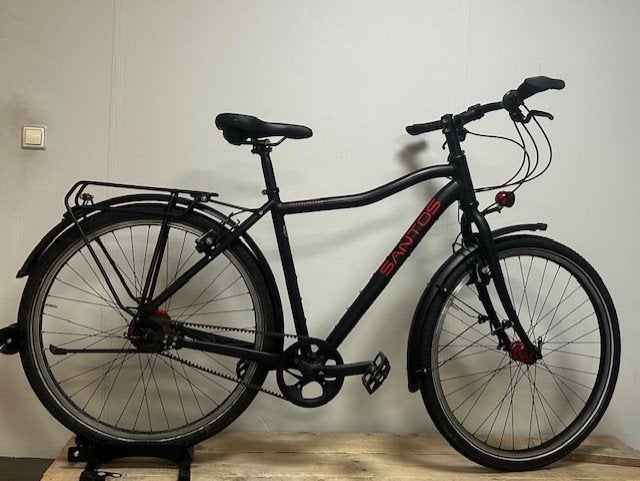 Santos Travelmaster 2.9 Rohloff Gates riemaandrijving, Velgrem, Versnellingen, Zo goed als nieuw, 53 tot 57 cm