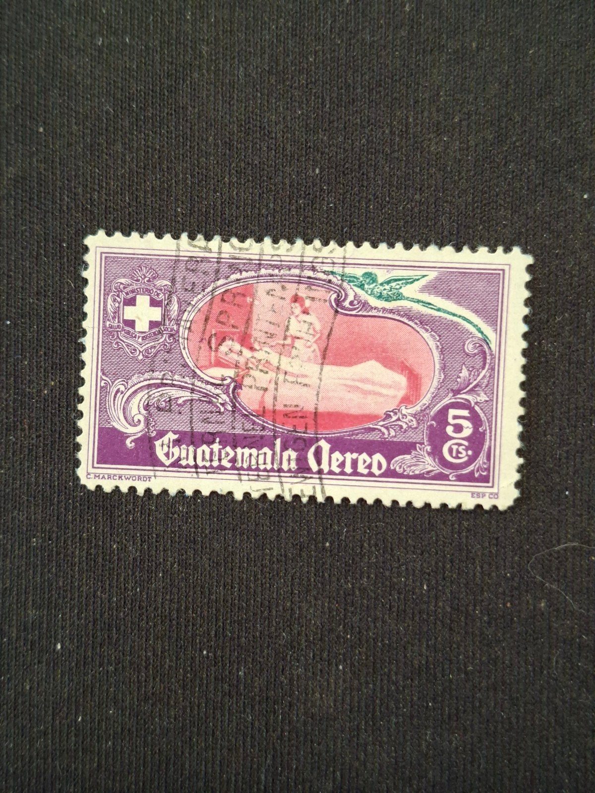 Guatemala, Ophalen of Verzenden, Gestempeld, Midden-Amerika