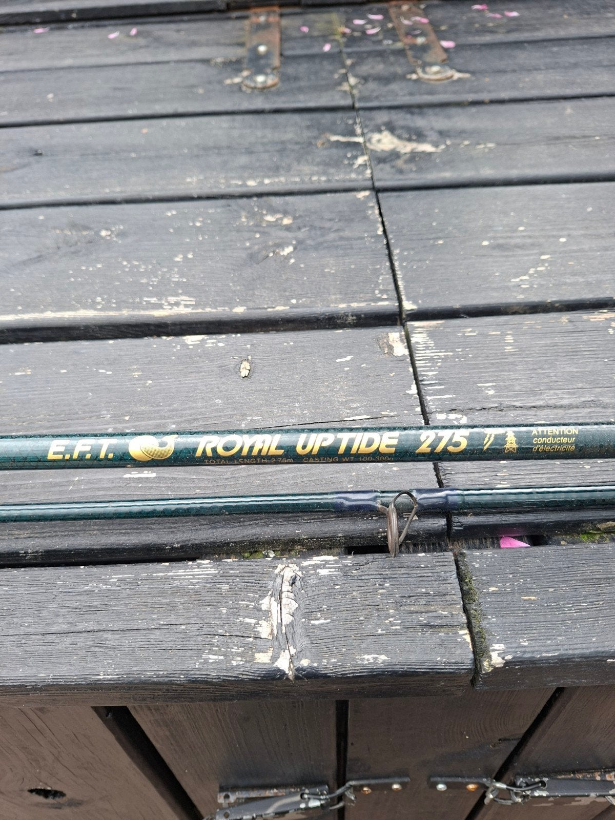 E.F.T. Royal Uptide 275 Werphengel, Watersport en Boten, Ophalen, Gebruikt, Werphengel
