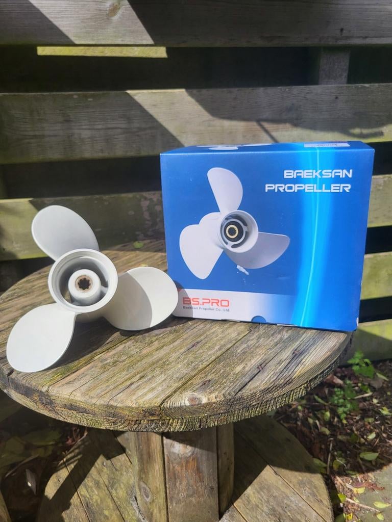 BaekSan Aluminium Propeller             9 1/4 x 12, Ophalen of Verzenden, Nieuw, Motor en Techniek, Motorboot