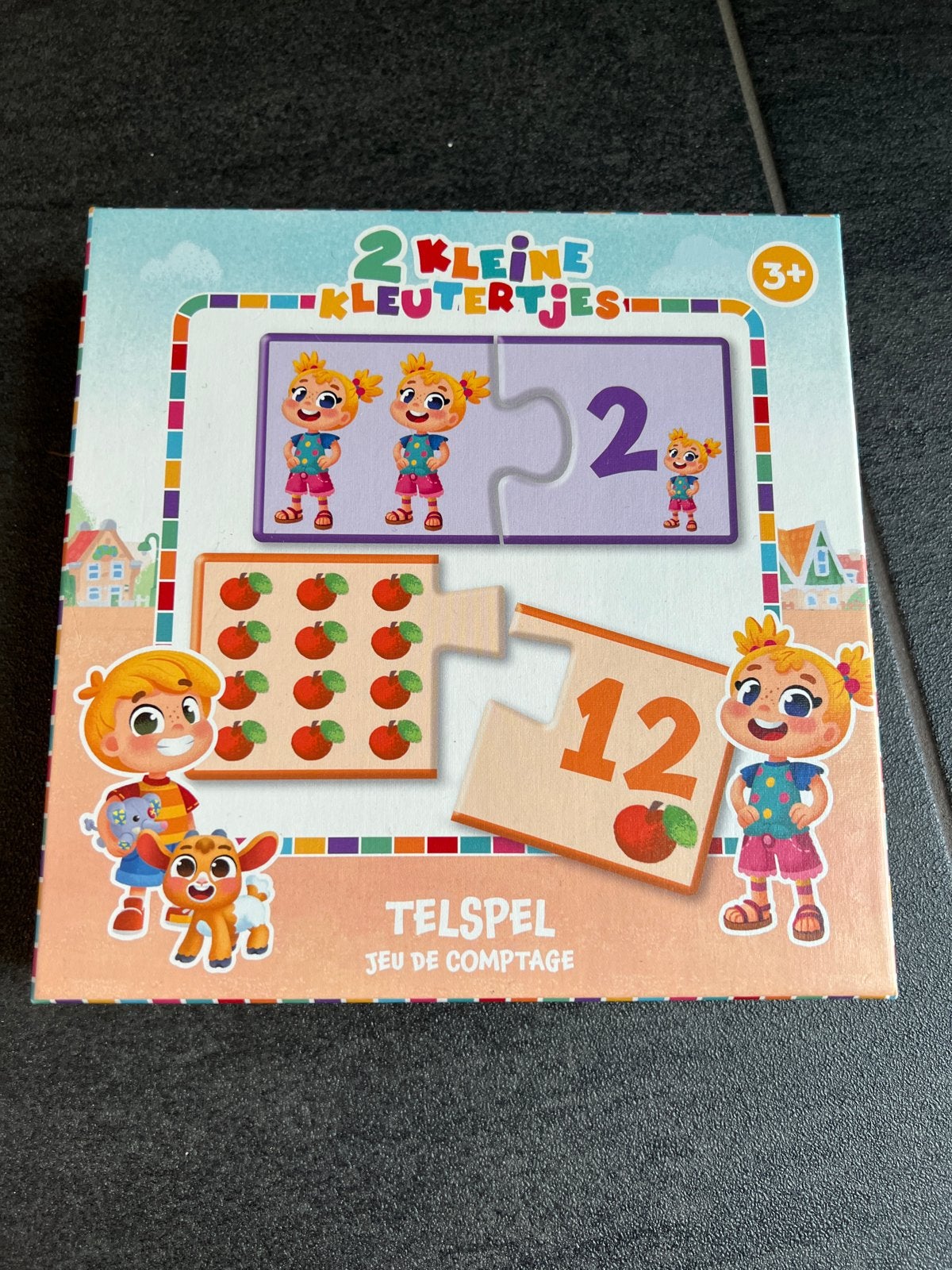2 Kleine Kleutertjes Telspeelgoed - Puzzel, Ophalen of Verzenden, 10 tot 50 stukjes, Zo goed als nieuw, 2 tot 4 jaar