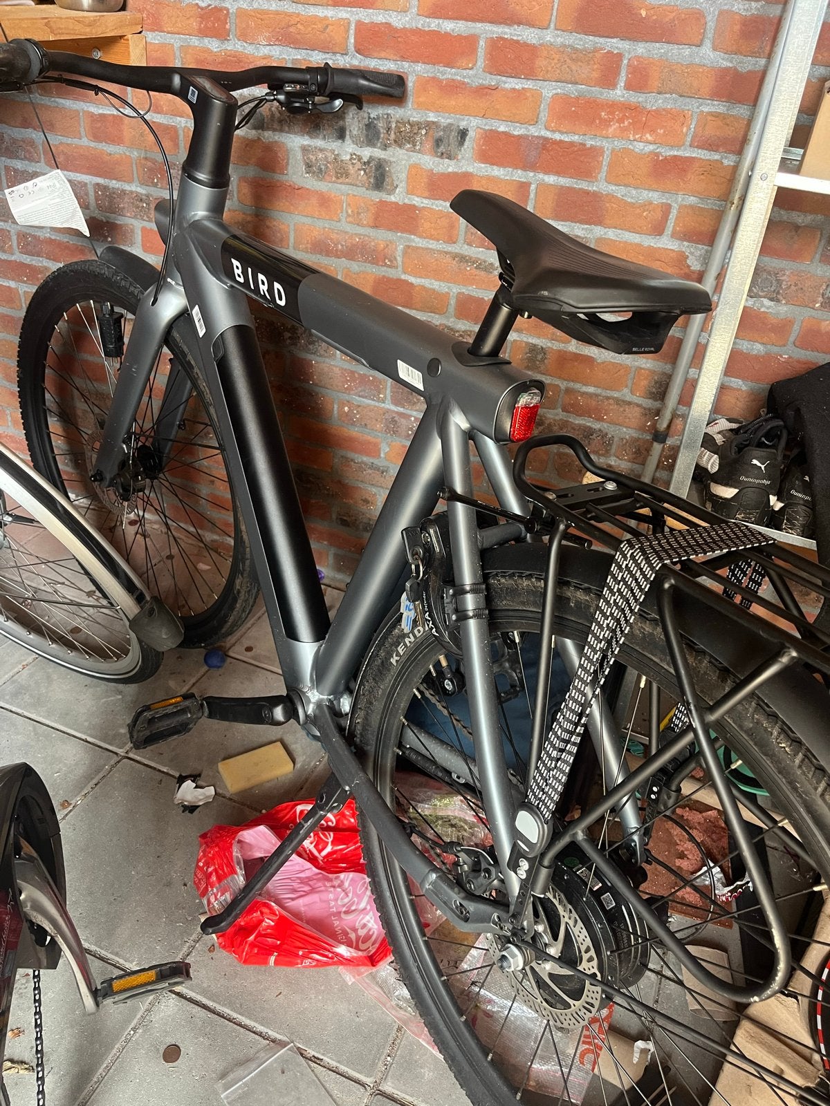 Bird e-bike met nieuwe accu, Gebruikt, 51 tot 55 cm, 50 km per accu of meer, Ophalen