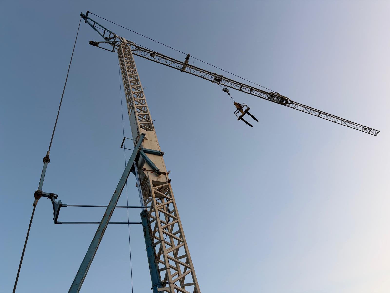 Zemag kraan movilift 300, Doe-het-zelf en Verbouw, Steigers, Overige typen, 5 meter of hoger, Ophalen