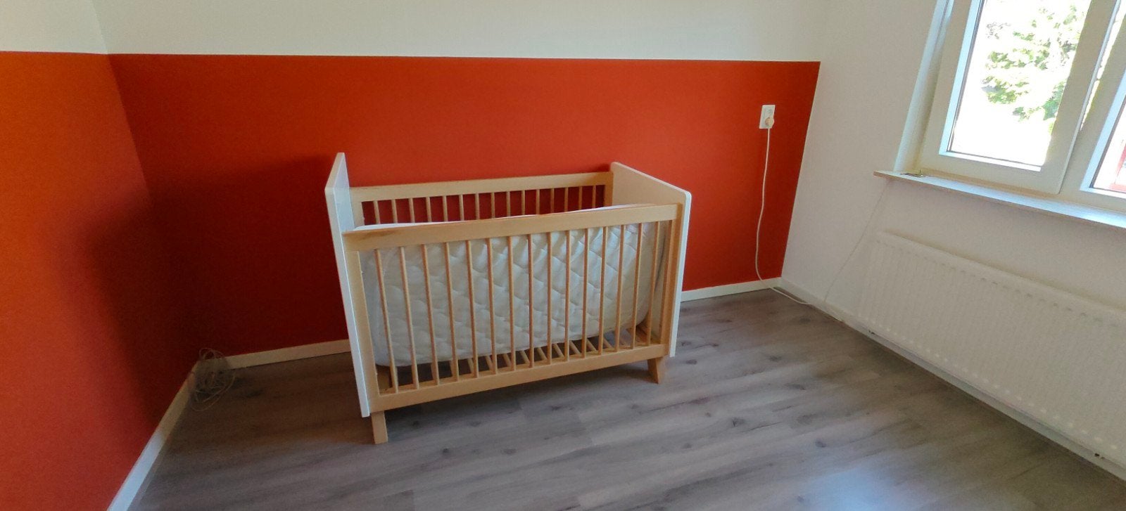 Bopita Lisa Ledikant - Zo goed als nieuw, Ophalen, Zo goed als nieuw, Minder dan 140 cm, Matras