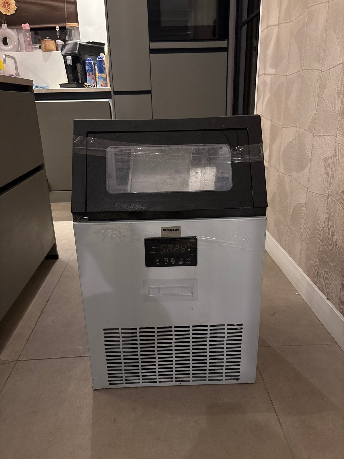 Klarstein IJsblokjesmachine 45 kg - Nieuw in verpakking, Ophalen of Verzenden, Nieuw