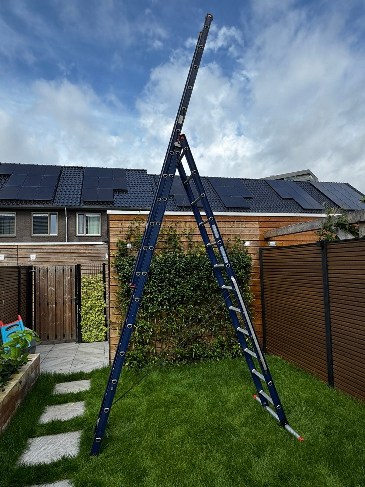 Altrex Heavy Duty Reformladder 3x12 treden, Doe-het-zelf en Verbouw, Ophalen, Zo goed als nieuw, 4 meter of meer