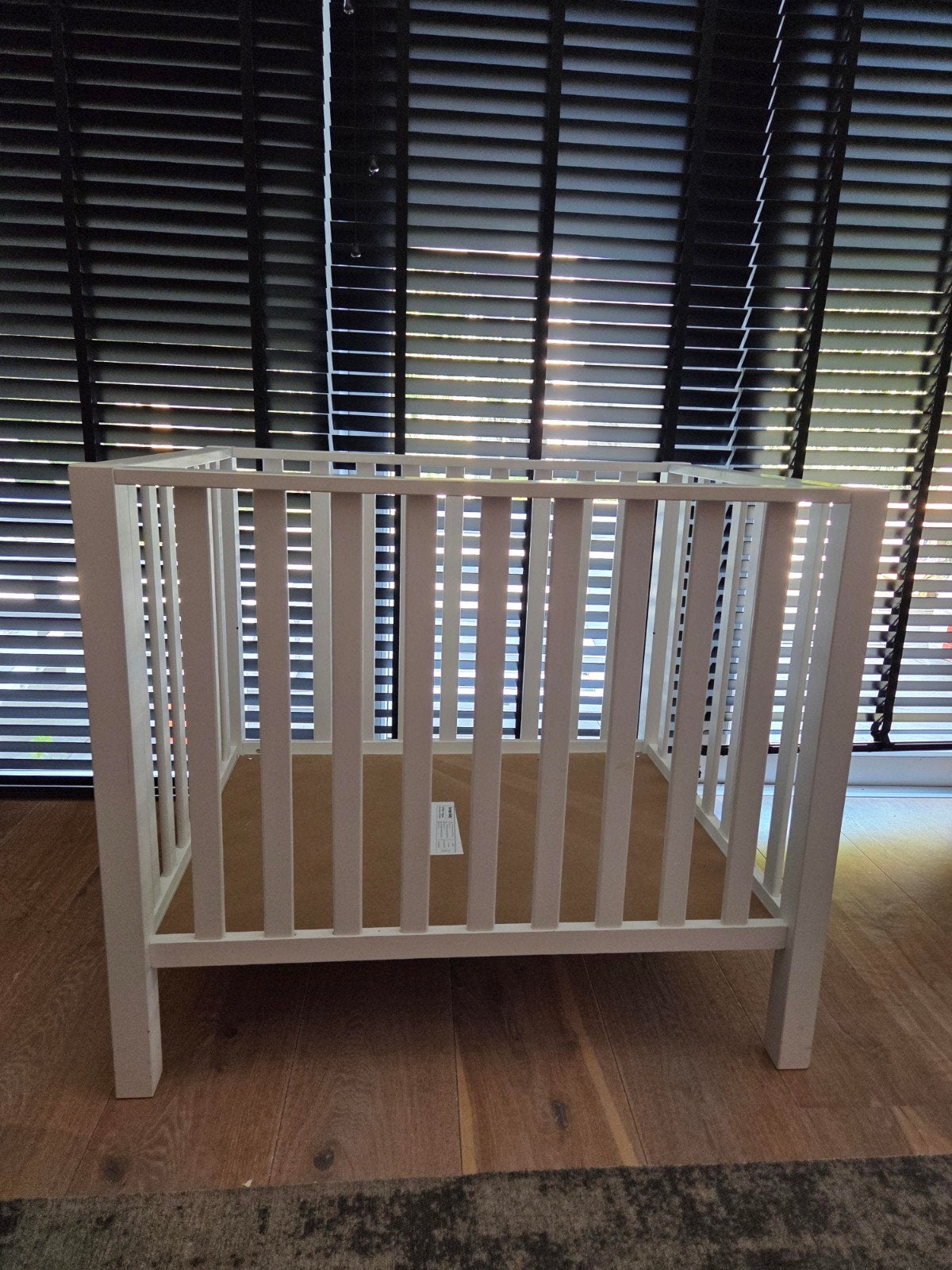 Europe Baby Casper II Box - Wit (incl. Puck Matras), Ophalen of Verzenden, Zo goed als nieuw, Rechthoekig, Boxkleed