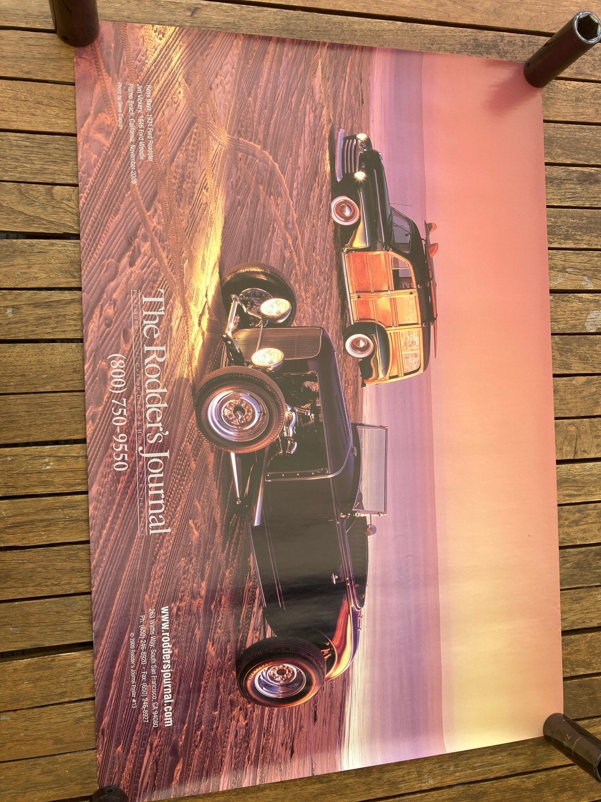 The Rodder's Journal Posters: Hot Rods & Dragster, Ophalen of Verzenden, A1 t/m A3, Overige onderwerpen, Rechthoekig Staand