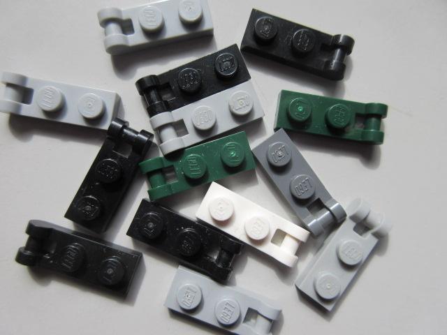 nr. 8131, Plaatjes 1x2 met hendel (60478), Ophalen of Verzenden, Zo goed als nieuw, Complete set, Lego