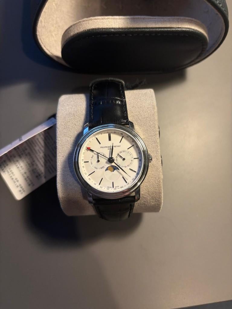 Frederique Constant FC-270SW4P26, Overige merken, Overige materialen, Leer, Nieuw
