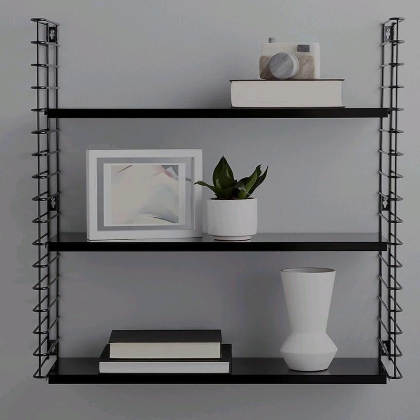 2x Tomado Wandrek Zwart 70x21x68cm, Ophalen of Verzenden, Zo goed als nieuw