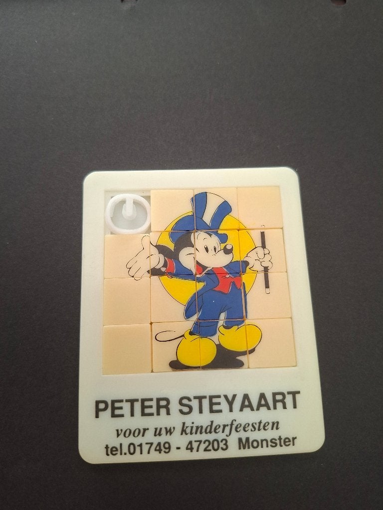 schuifpuzzel Peter Steyaart, Verzenden, Minder dan 500 stukjes, Gebruikt, Overige typen