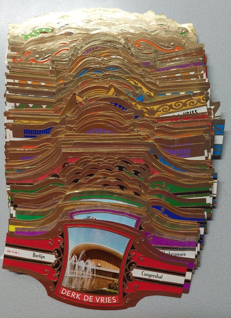 Sigarenbandjes, Ophalen of Verzenden, Gebruikt, Sigarenbandjes