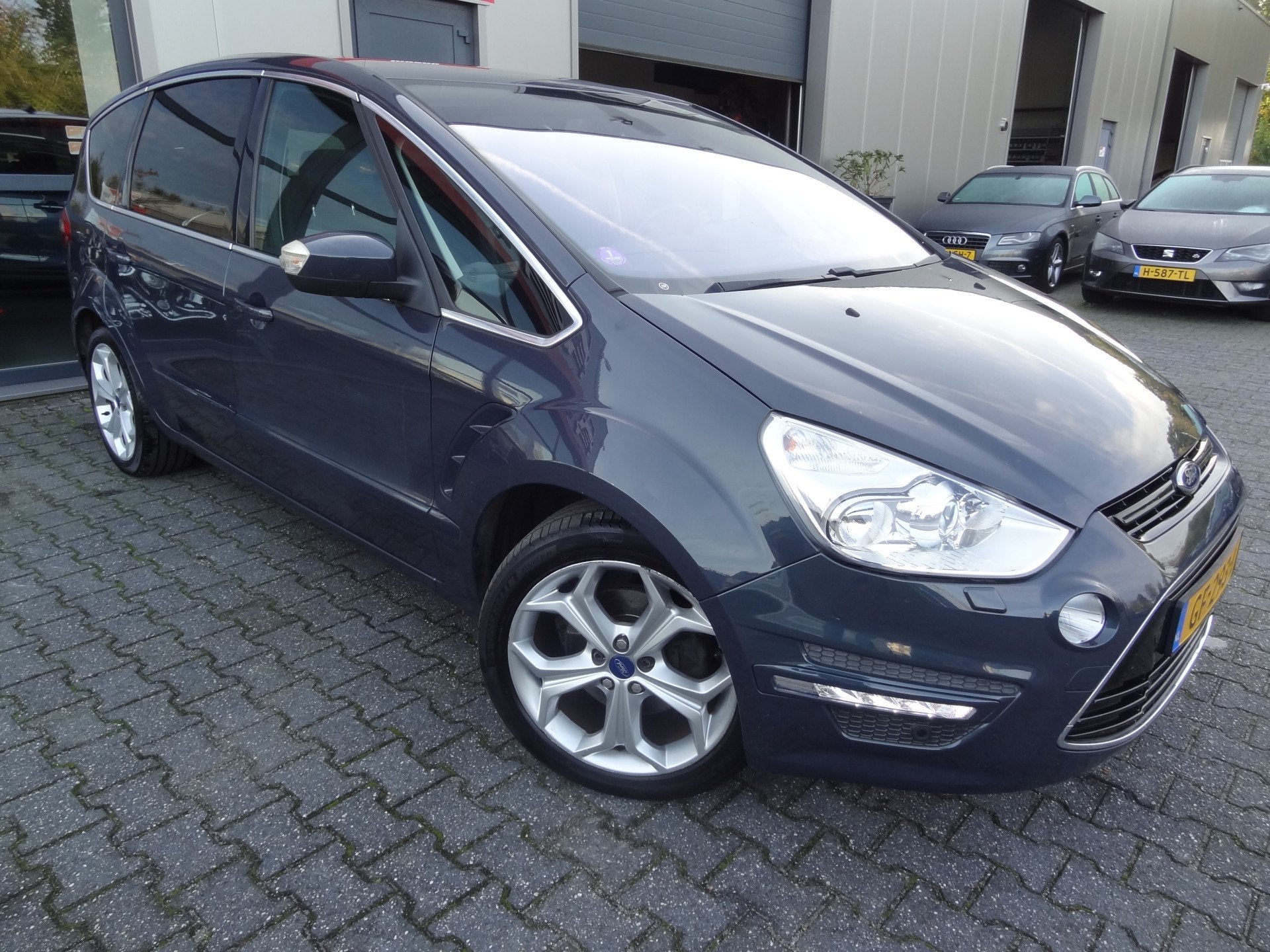 Ford S-Max 1.6 EcoBoost Platinum 7p. | NL-AUTO | CRUISE | TR, Auto's, Voorwielaandrijving, 4 cilinders, 160 pk, 7 stoelen