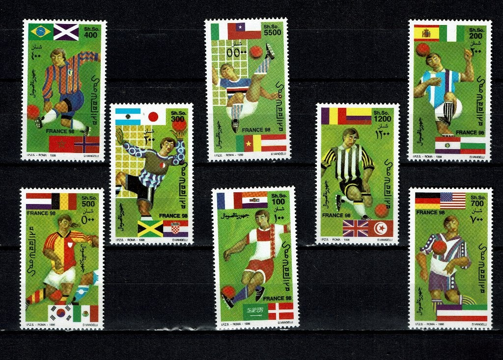 SOMALIE 1998 PF SERIE VOETBAL SOCCER SPORT, Ophalen of Verzenden, Postfris, Sport