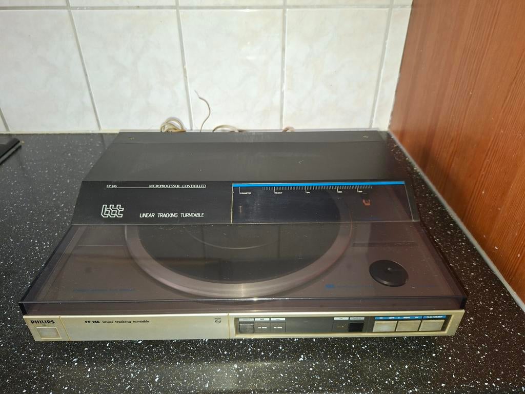 Philips FP 146 Platenspeler - Vintage, Audio, Tv en Foto, Platenspelers, Philips, Gebruikt, Automatisch, Ophalen of Verzenden