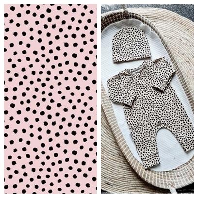 Sale Boxpakje dots roze, mt. 50-56 van 27,50 voor 13,75, Overige typen, Meisje, Nieuw, Little adventure