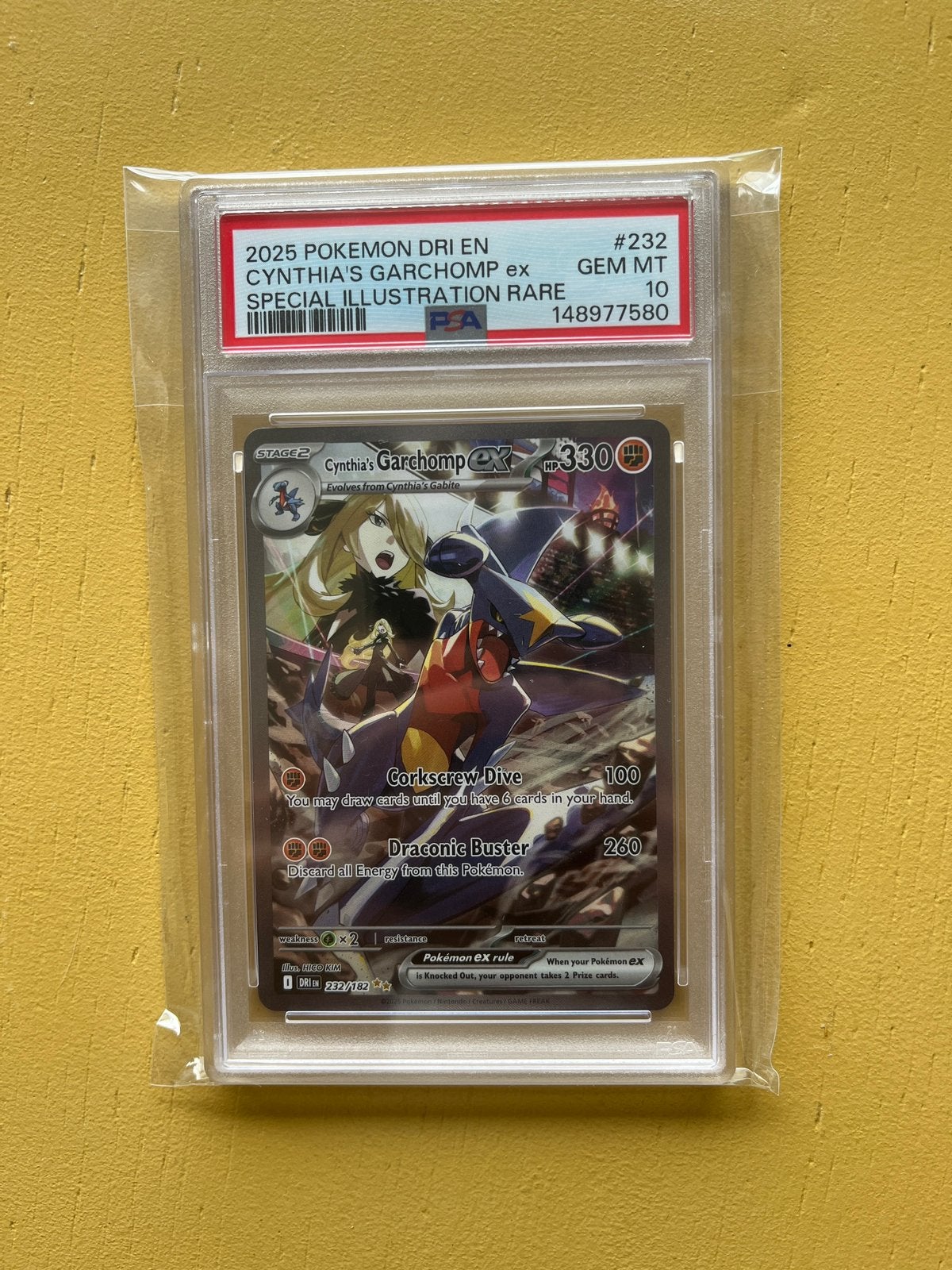 Cynthia’s Garchomp | DRI 232 | PSA 10, Ophalen, Nieuw