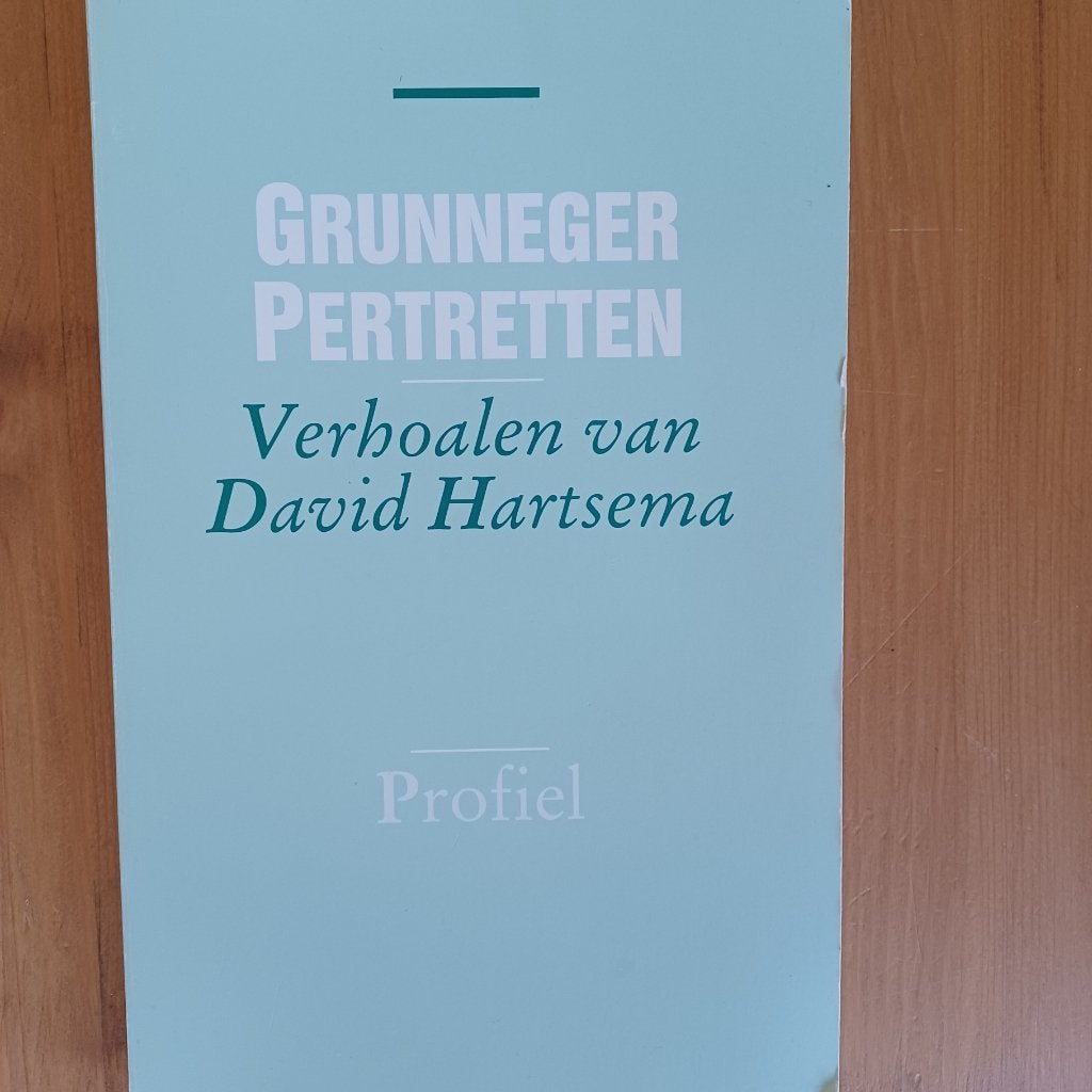 Grunneger Pertretten - Verhoalen van David Hartsema, Boeken, Gelezen, Groningen, David Hartsema, Ophalen of Verzenden
